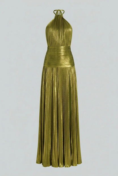 Women'S Olive Green Maxi Dress