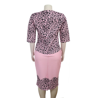 Autumn New Large African Women'S Dress Set