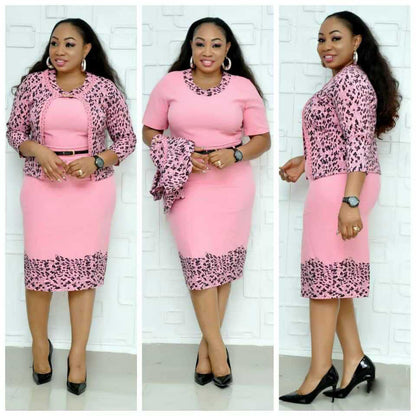 Autumn New Large African Women'S Dress Set