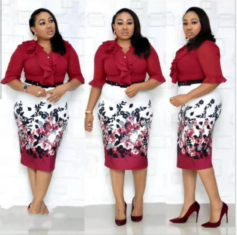 African Women'S Dress Pretty Lady Elegant Dresses